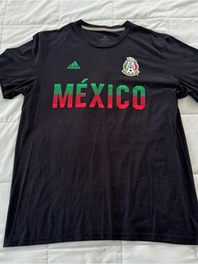 Adidas The Go-To Performance Tee Mexico Soccer Team Size L